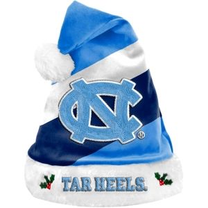 NORTH CAROLINA TAR HEELS NCAA HIGH END SANTA HAT
